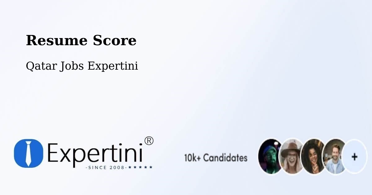 Resume Score - Qatar Jobs Expertini